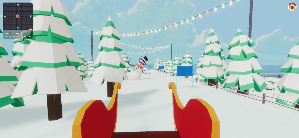 xmas decentraland lotery