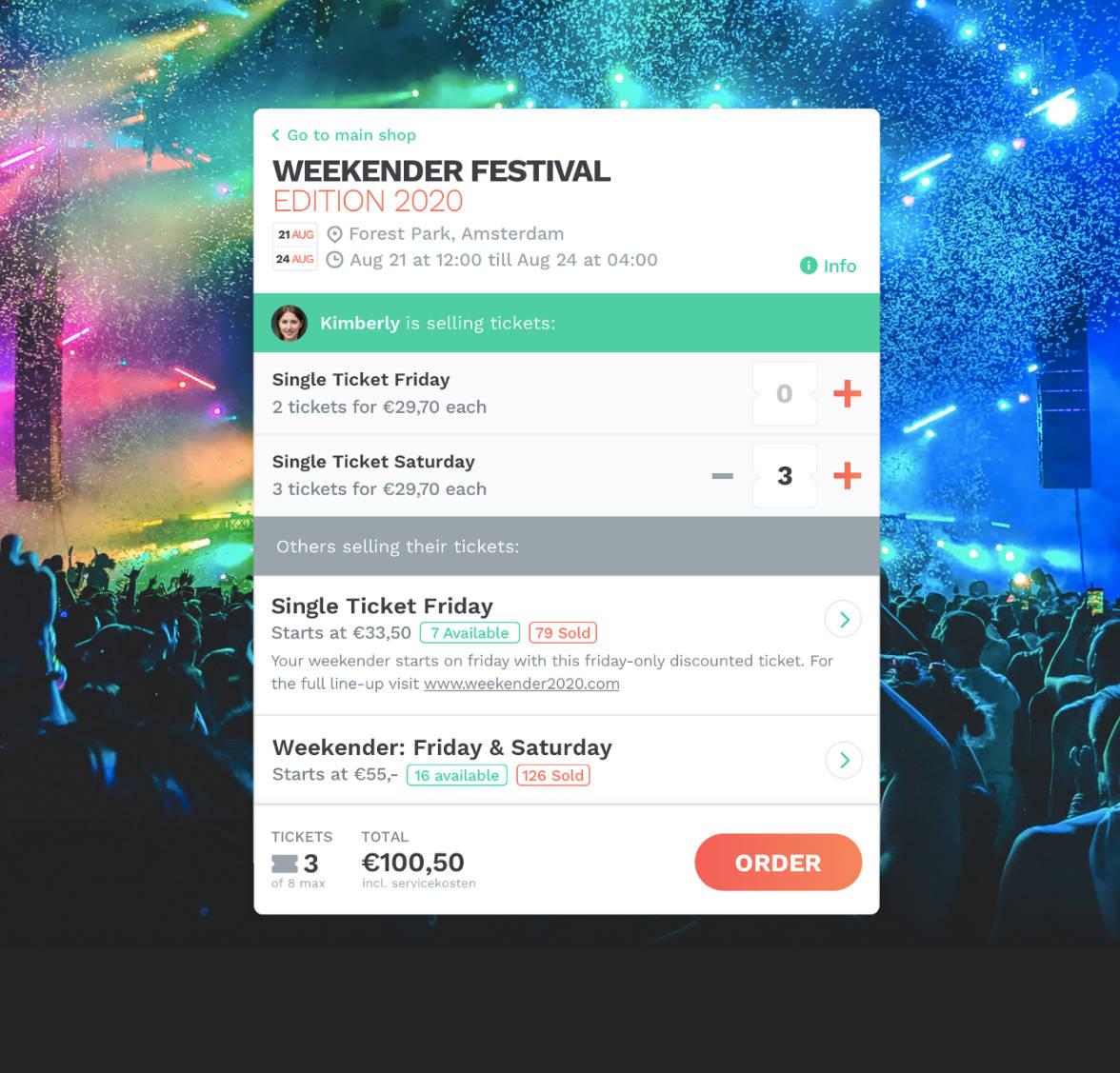 GET Protocol ticket concert