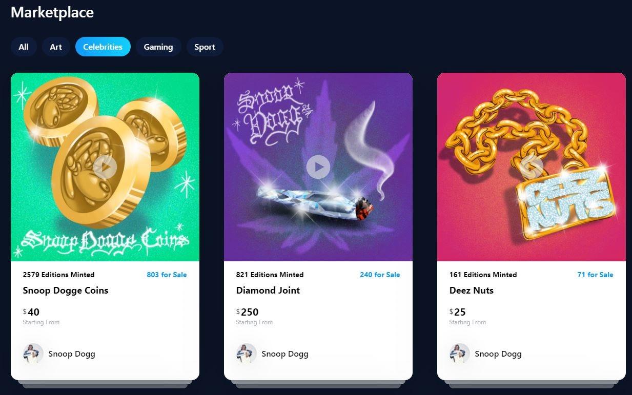 cryptocom NFT snoop dogg