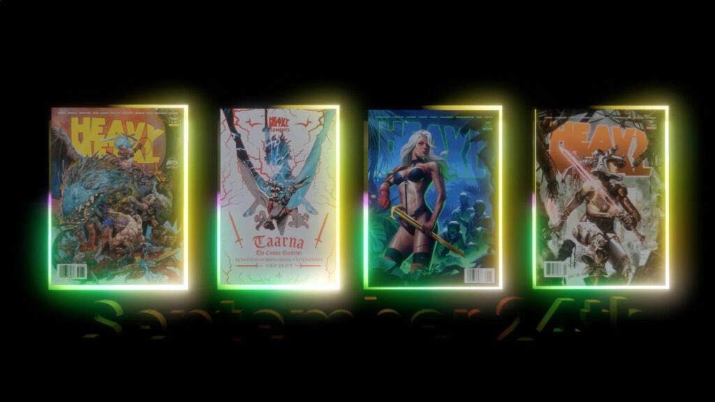 oncurio heavy metal cards