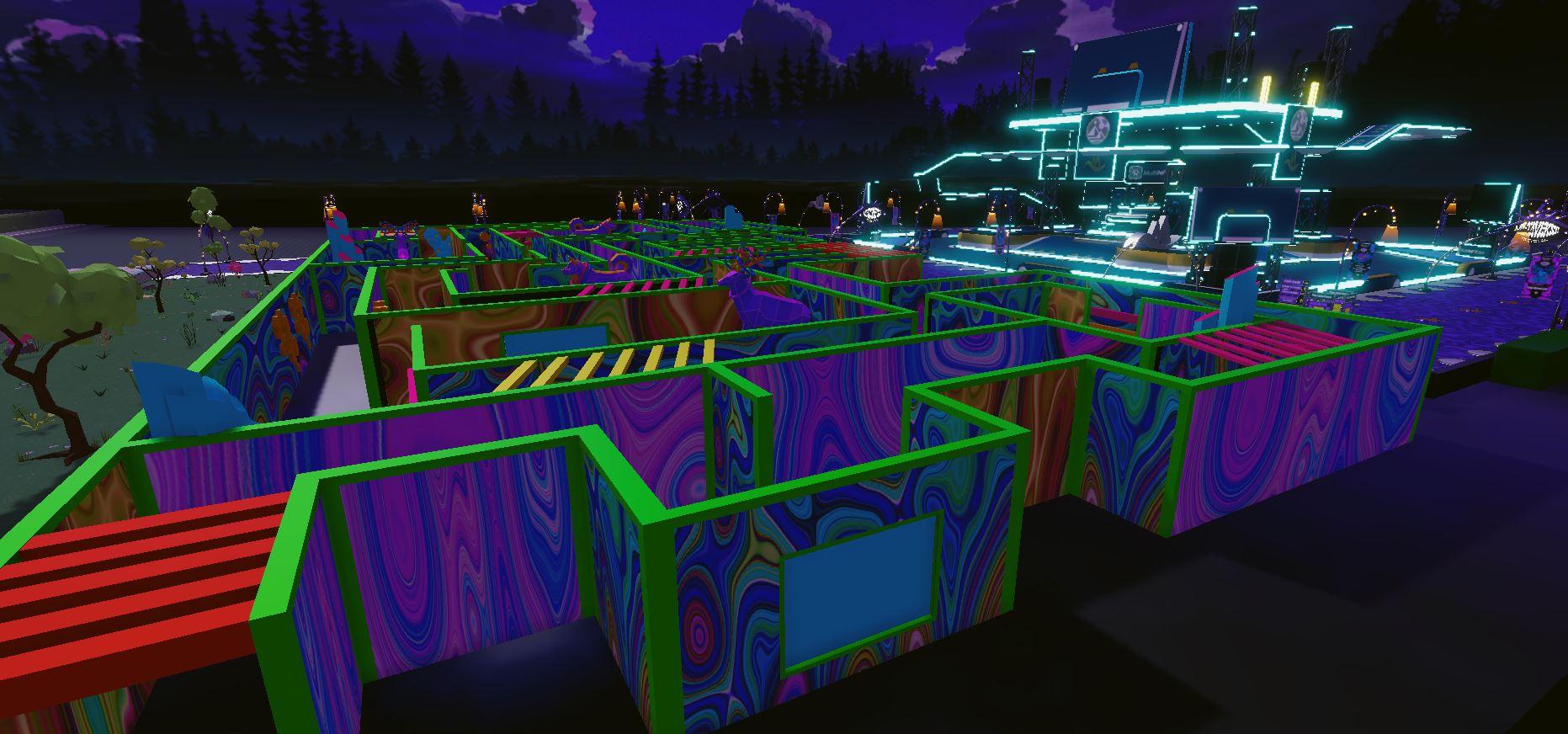 day 3 Metaverse Festival psychedelic smaze