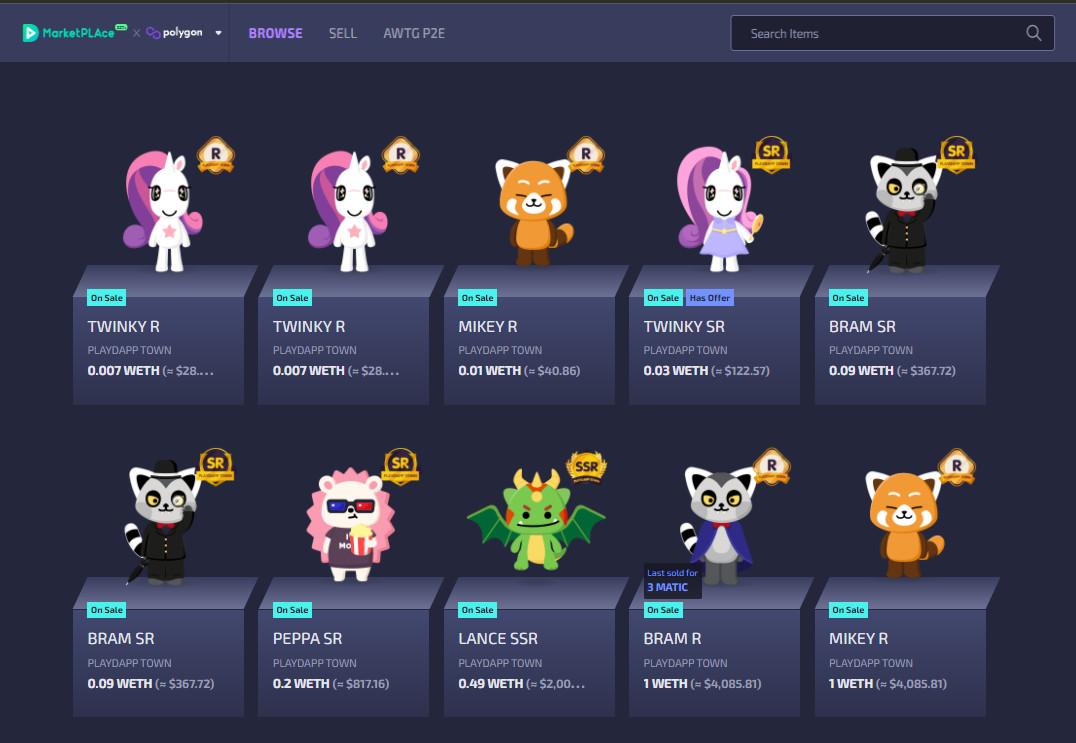 playdapp marketplace