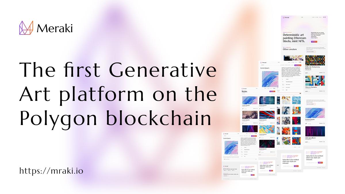 meraki marketplace NFT