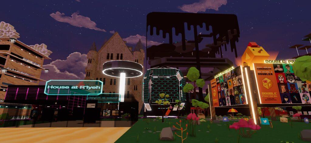 decentraland beta random buildings