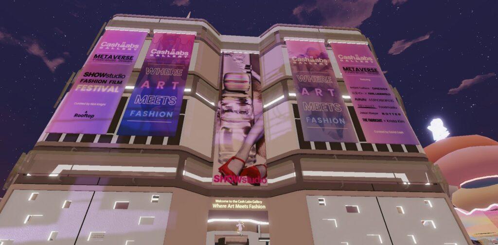 fashion week decentraland building