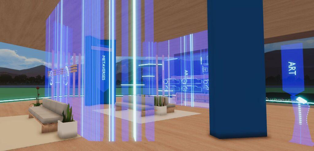 NonFungible Decentraland HQ Art Metaverse