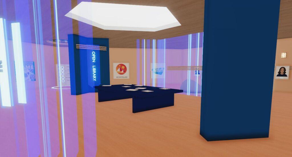 NonFungible Decentraland HQ basement
