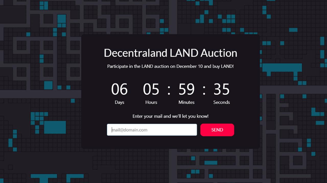 2017 decentraland auction