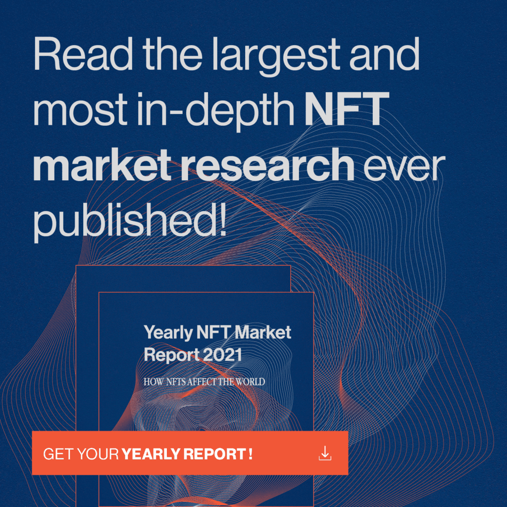 Read the largest and most-in-depth NFT market research ever published. Get your Yearly NFT Market Report!