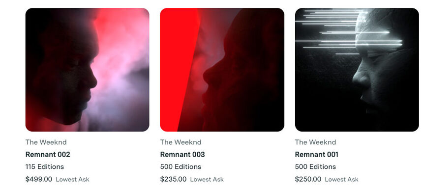 nft weeknd collection