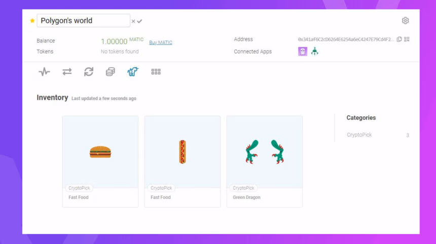 venly wallet screenshot
