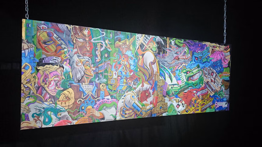 NFC 2022 ArtDAO genesis launch physical art