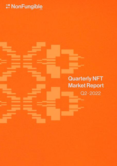2022 Q2 NFT Market Report cover